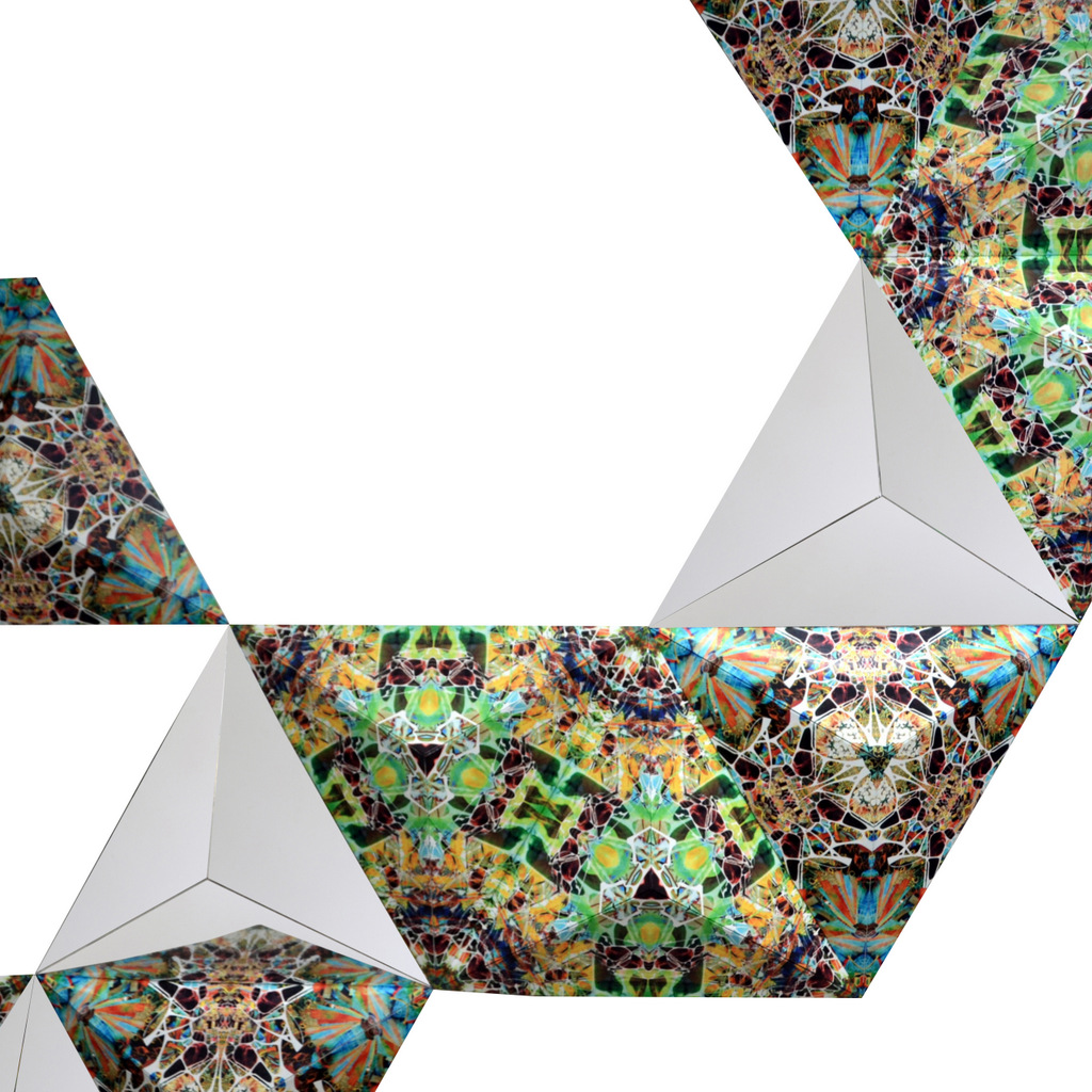 Kaleidoscope Pyramid Mirror